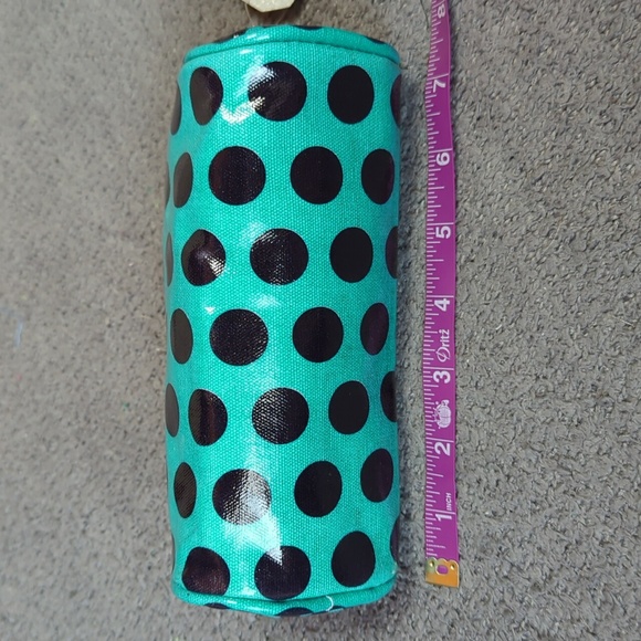 Teal & Black Dome Shaped Cosmetic Case (New) - Picture 10 of 11